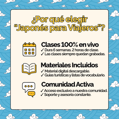 Japonés para Viajeros